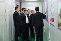 宜春市电子信息产业链招商小分队莅临珠海翟云可持续发展战略有限公司参观调研